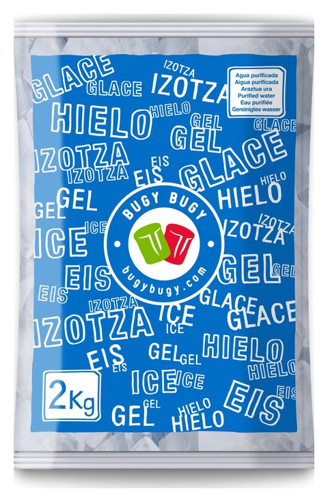 Bolsa de hielo Bugy Bugy de 2 kg